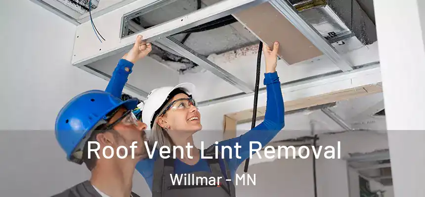 Roof Vent Lint Removal Willmar - MN